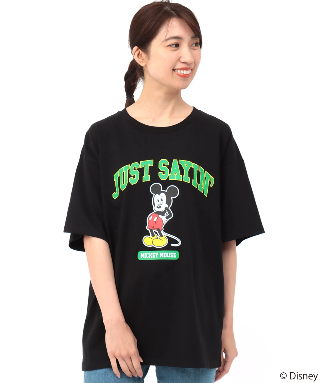 ミッキー“ヴィンテージ風”/プリントTシャツ【WEB限定】 / T