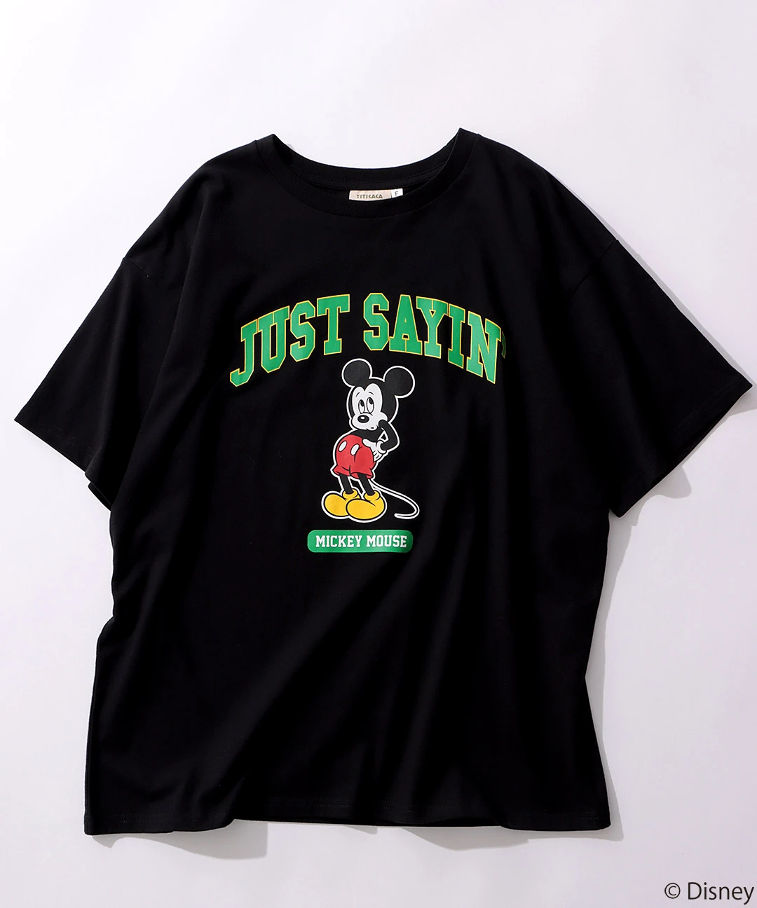 ミッキー“ヴィンテージ風”/プリントTシャツ【WEB限定】 / T