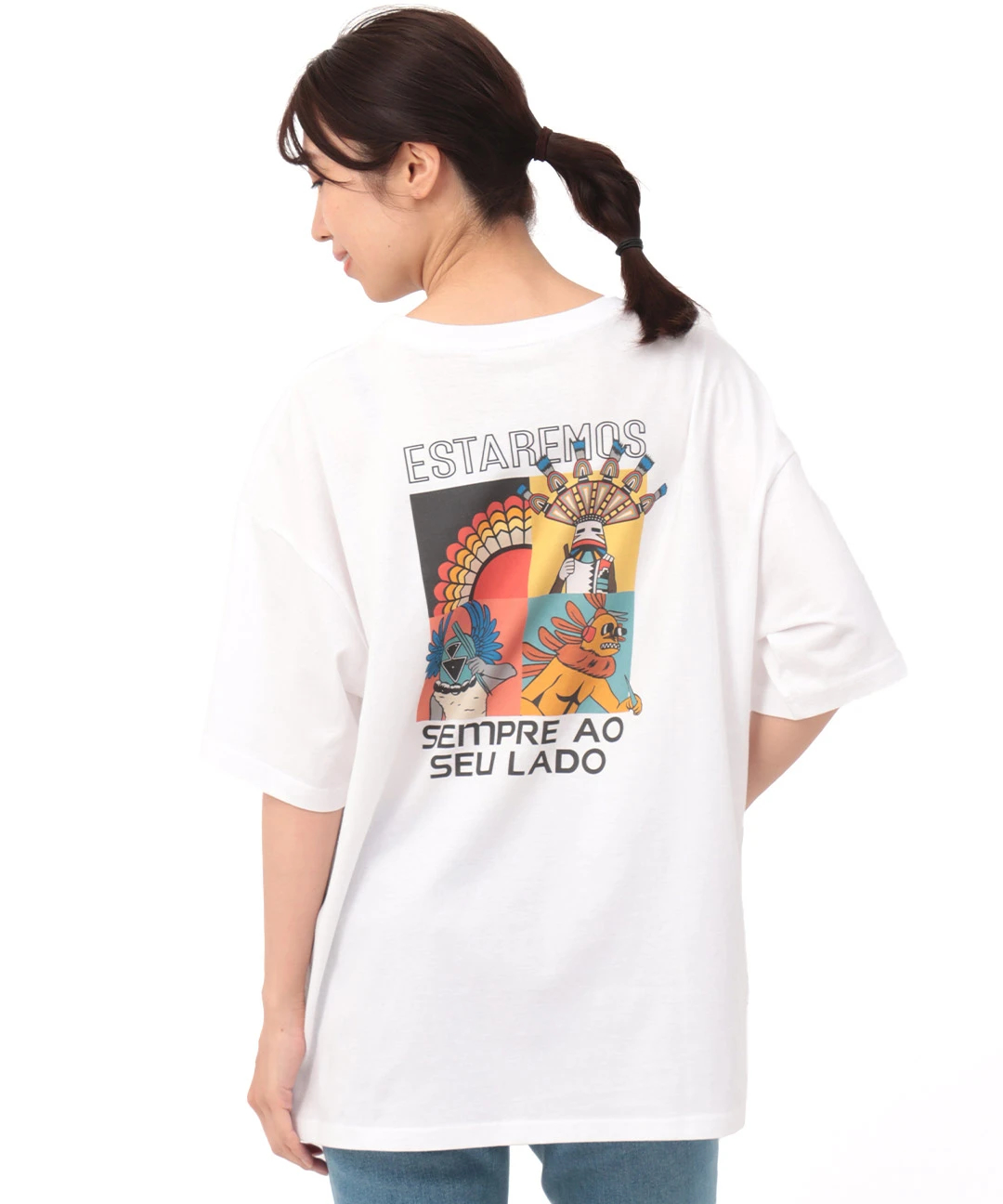 カチーナプリントTシャツ【WEB限定】 / Tシャツ・カットソー
