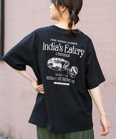 チチカカ |インドカレープリントTシャツ【WEB限定】