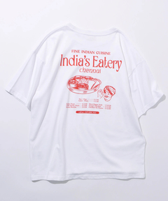 チチカカ |インドカレープリントTシャツ【WEB限定】