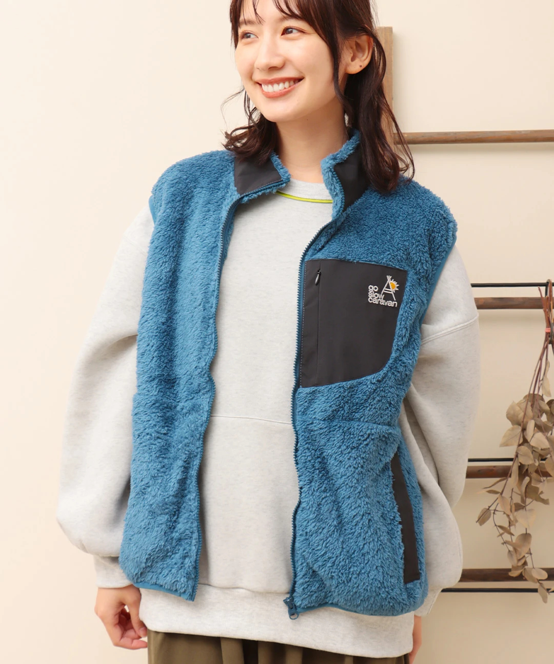go slow caravan 3WAYパーカージャケット【WEB限定
