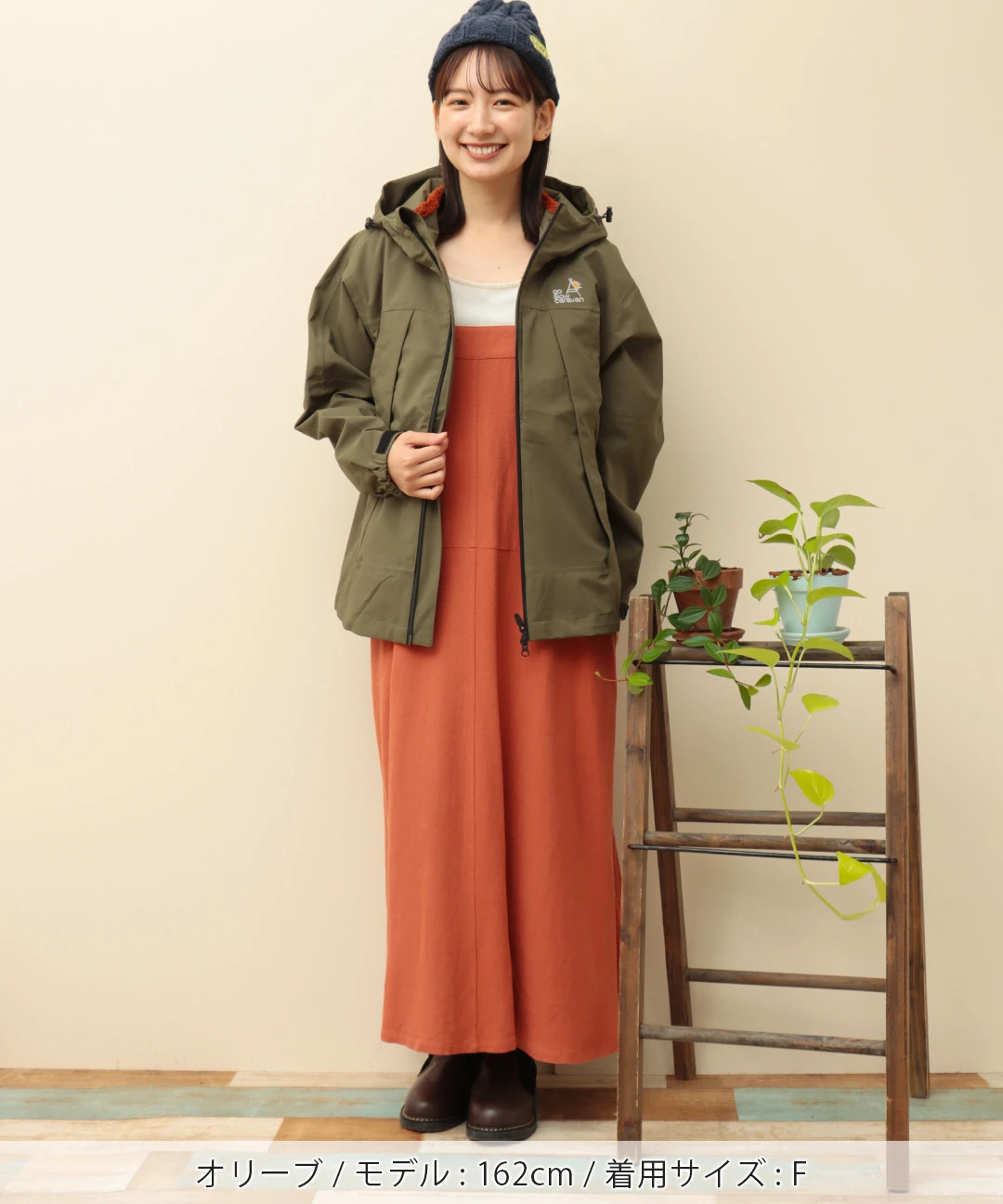 go slow caravan 3WAYパーカージャケット【WEB限定