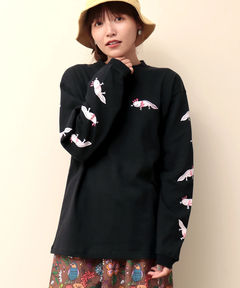 チチカカ |go slow caravan USAコットン ウーパールーパーロングTシャツ【WEB限定】