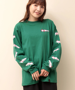 チチカカ |go slow caravan USAコットン ウーパールーパーロングTシャツ【WEB限定】