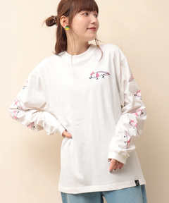 チチカカ |go slow caravan USAコットン ウーパールーパーロングTシャツ【WEB限定】