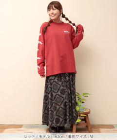 チチカカ |go slow caravan USAコットン ウーパールーパーロングTシャツ【WEB限定】