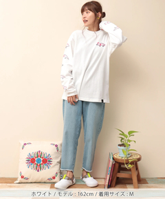 チチカカ |go slow caravan USAコットン ウーパールーパーロングTシャツ【WEB限定】