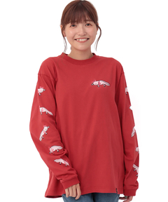 チチカカ |go slow caravan USAコットン ウーパールーパーロングTシャツ【WEB限定】