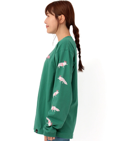 チチカカ |go slow caravan USAコットン ウーパールーパーロングTシャツ【WEB限定】