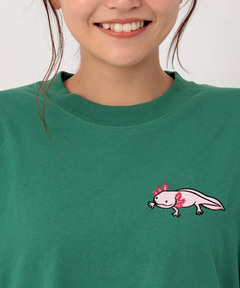 チチカカ |go slow caravan USAコットン ウーパールーパーロングTシャツ【WEB限定】