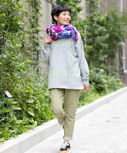 マドラスチェックストール / ストール・マフラー・スヌード