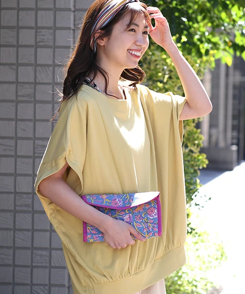 ブロックプリントマルチケース / ポーチ | エスニックファッション