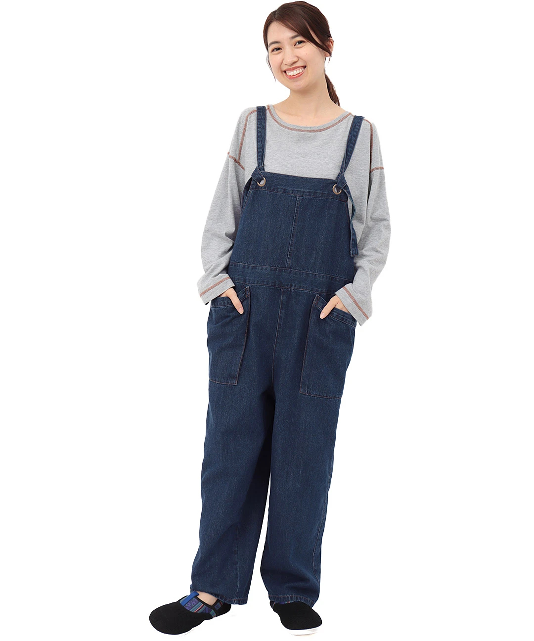 エプロンサロペットパンツ / サロペット・オーバーオール | エスニック