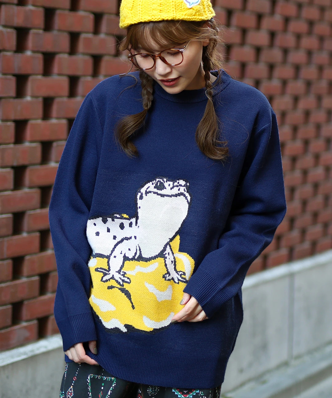 SAINT LAURENT レオパード柄ニットセーター XS SAINT LAURENT レオパード柄ニットセーター XS SAINT LAURENT