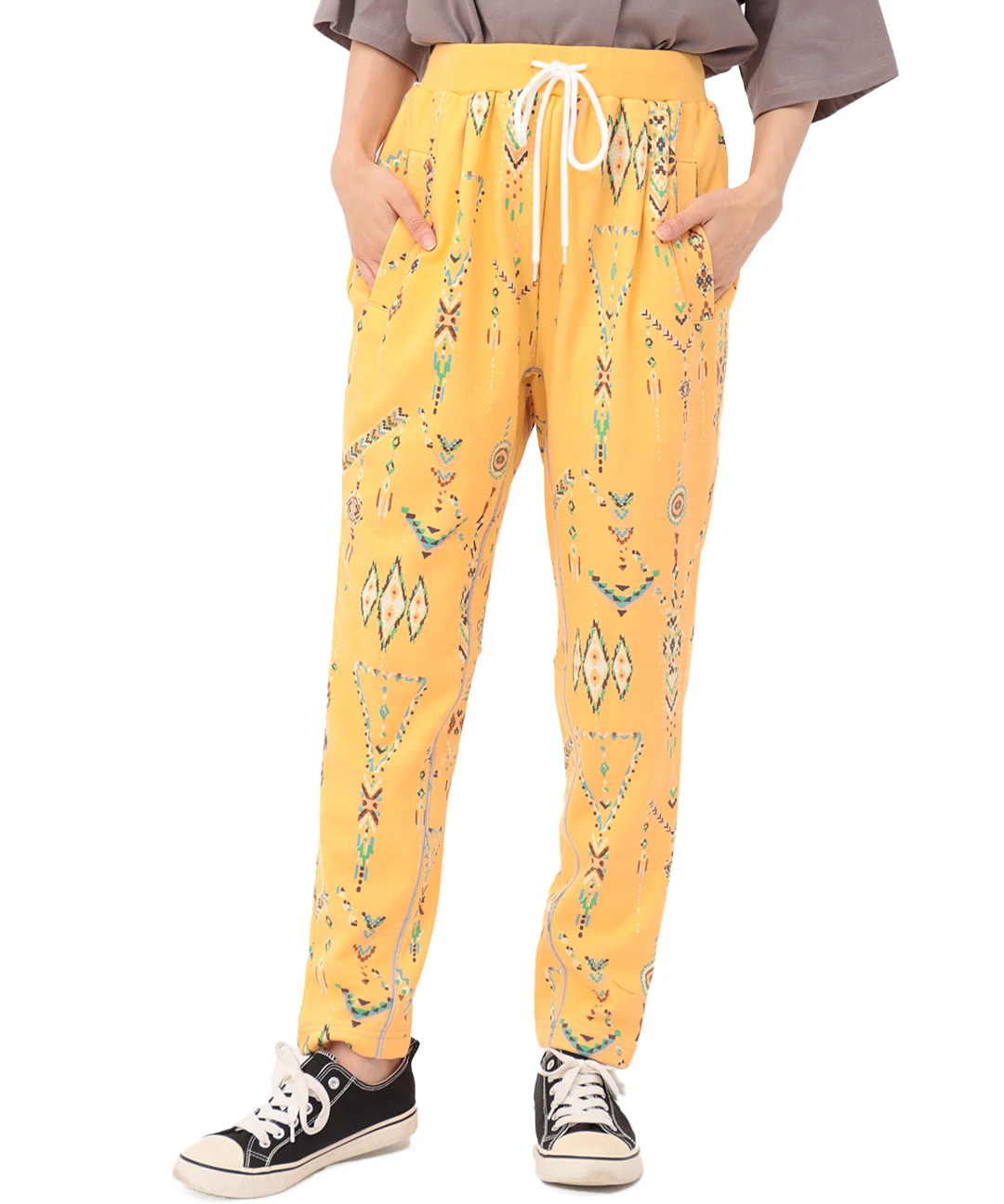 インディアンプリントスウェットパンツ / パンツ | エスニック