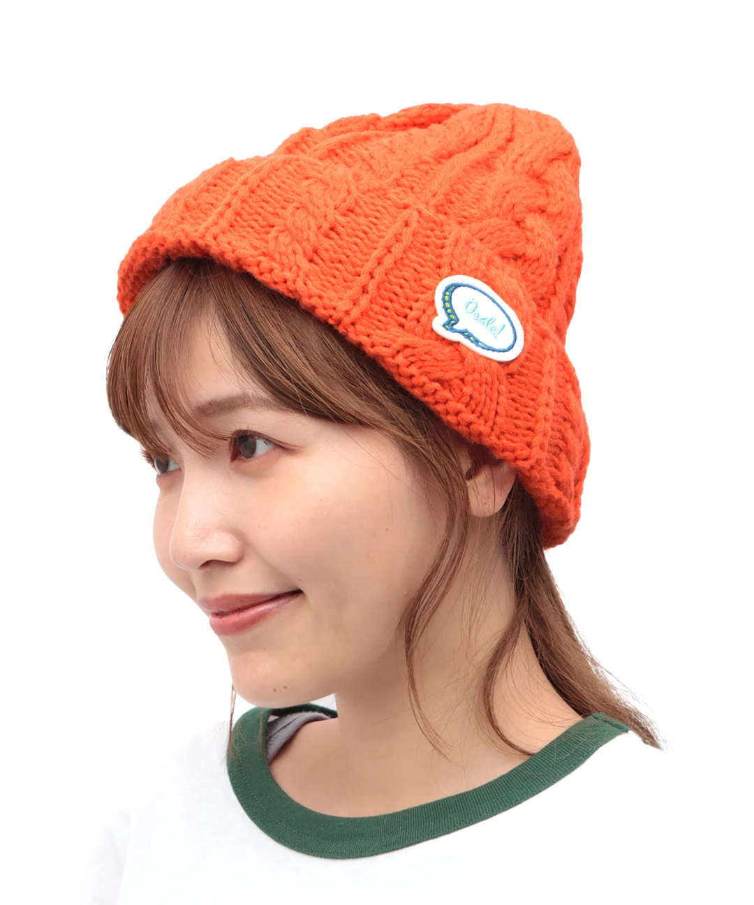 ケーブル編みニットキャップ / ニットキャップ | エスニック