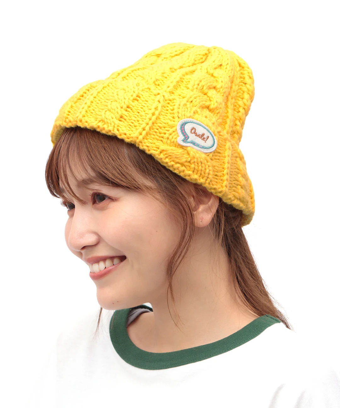 ケーブル編みニットキャップ / ニットキャップ | エスニック