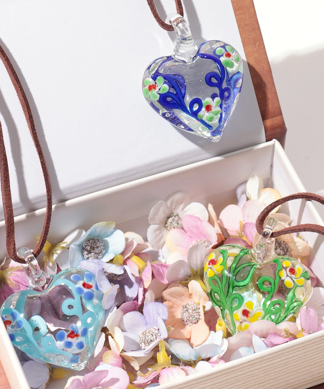 Baccarat バカラ ハートクリスタル ネックレス レディース