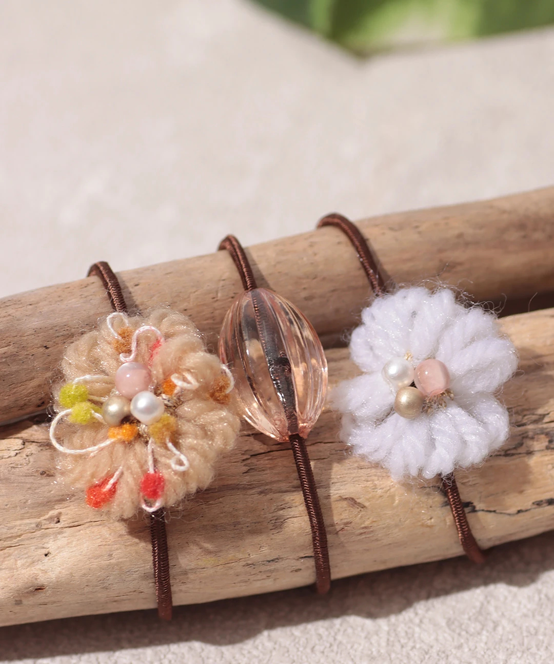 ミックスフラワーセットヘアゴム / ヘアゴム・シュシュ | エスニック