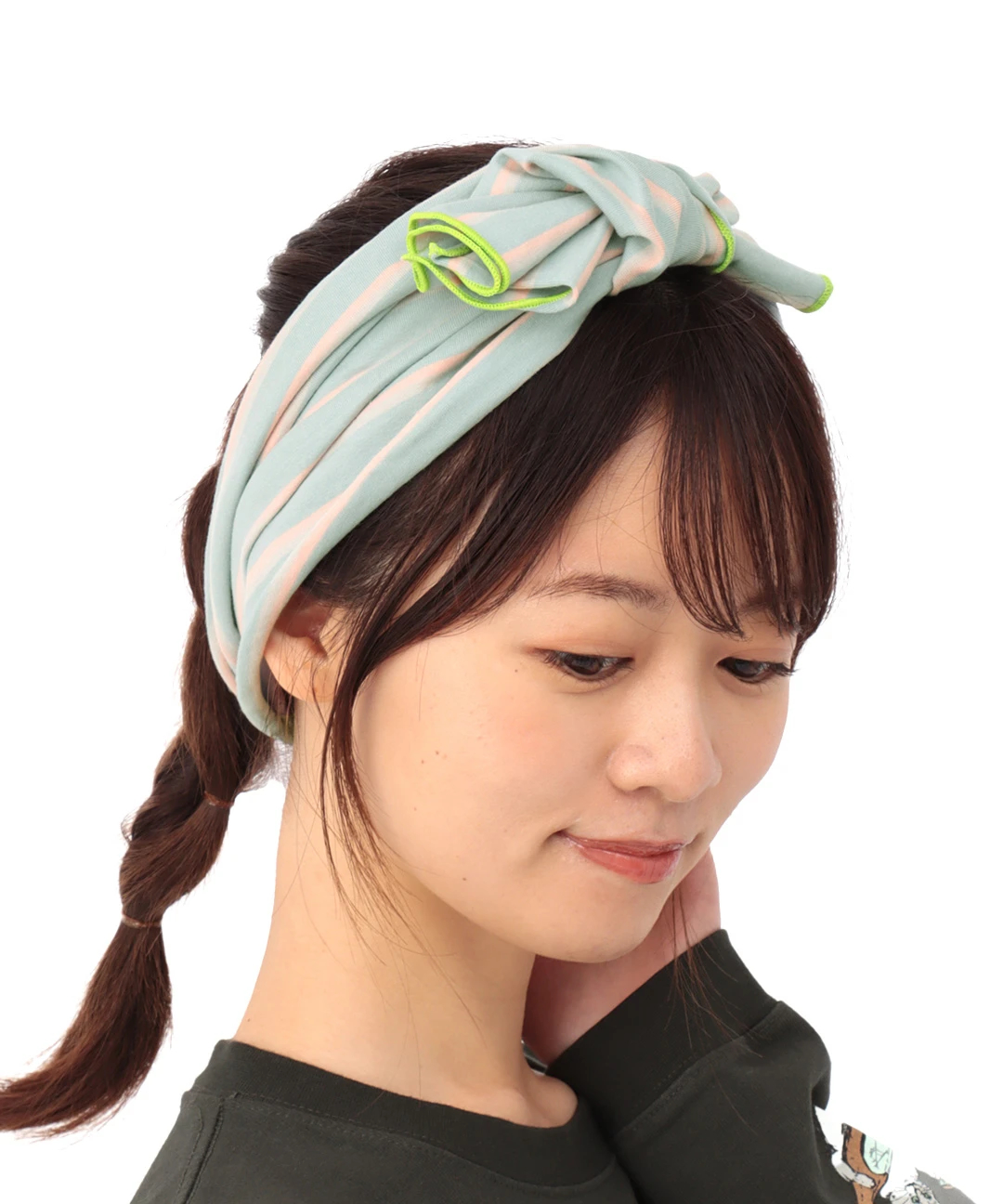 ボーダーヘアバンド / ヘアバンド | エスニックファッション
