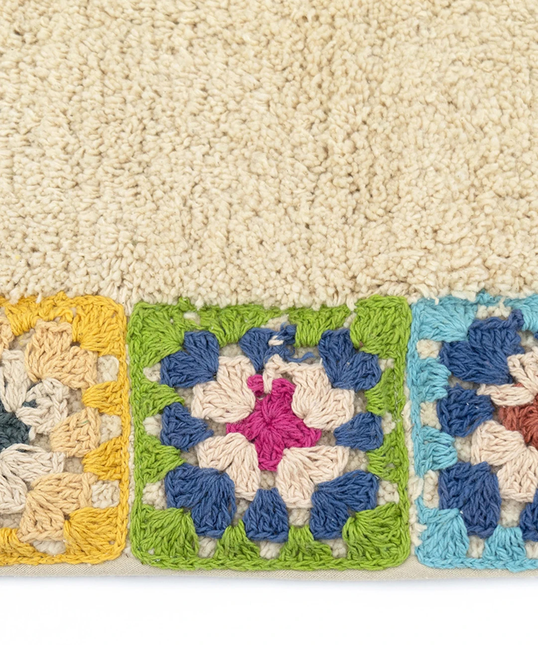 クロシェ編みマットL【WEB限定】 / ラグ・フロアマット | エスニック