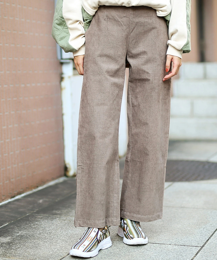 チチカカ |Shanti Shanti ストレッチコーデュロイ パンツ【WEB限定】