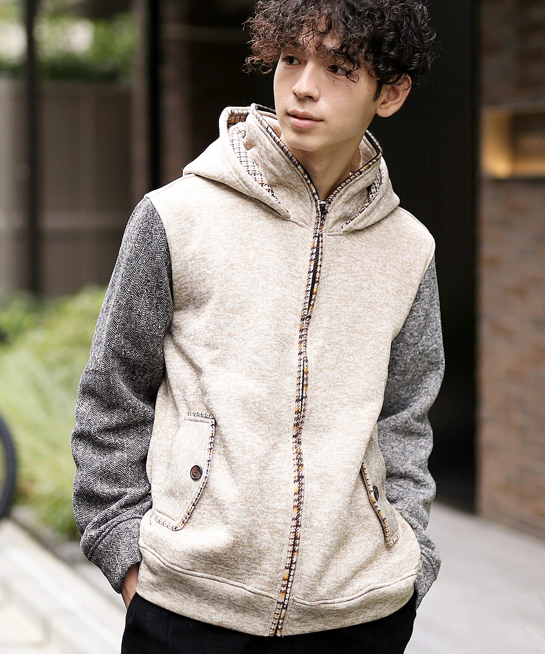 ライトスライバーニットラグパーカー / スウェット・パーカー