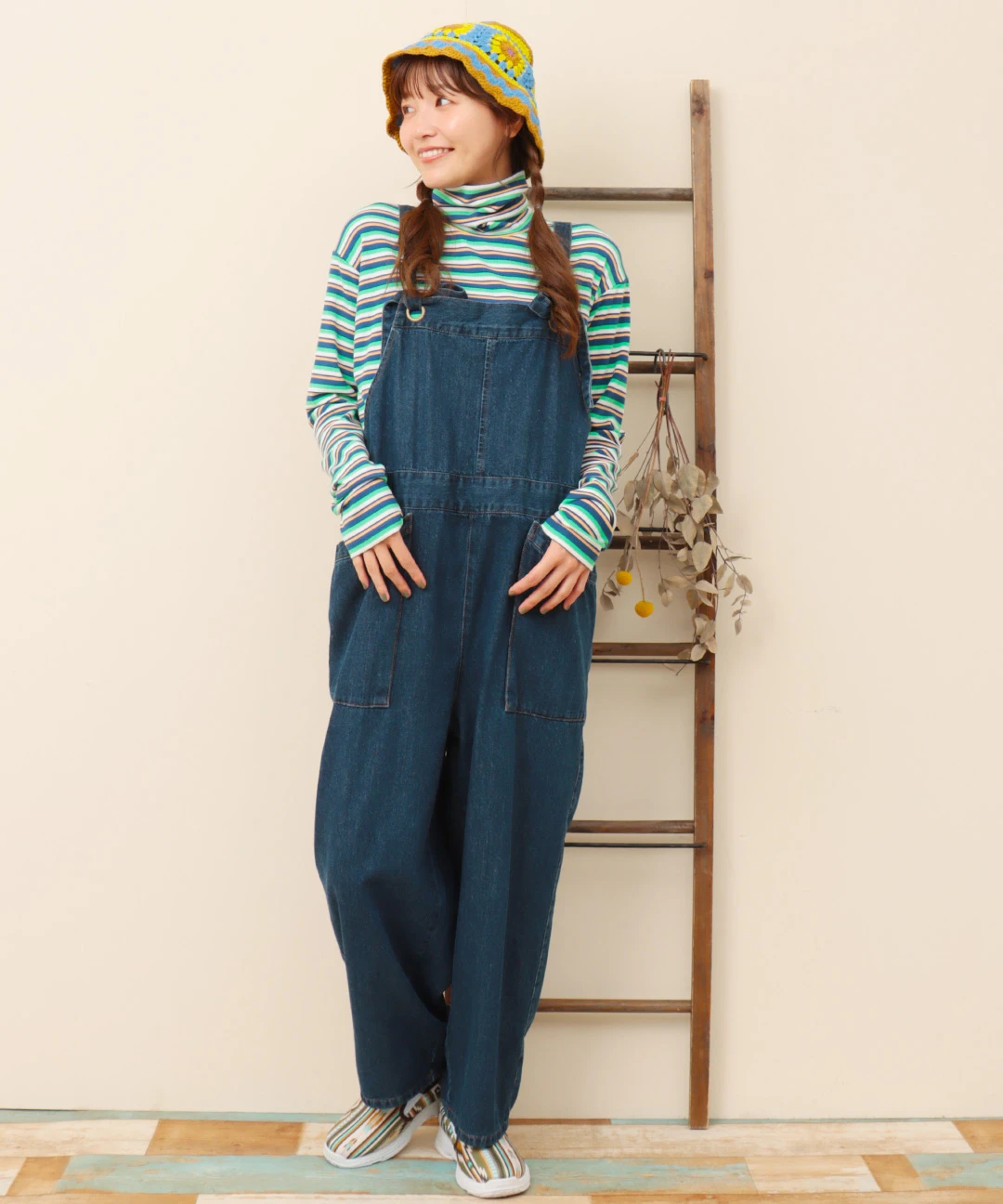 カラフルクロシェハット / ハット | エスニックファッション＆雑貨の