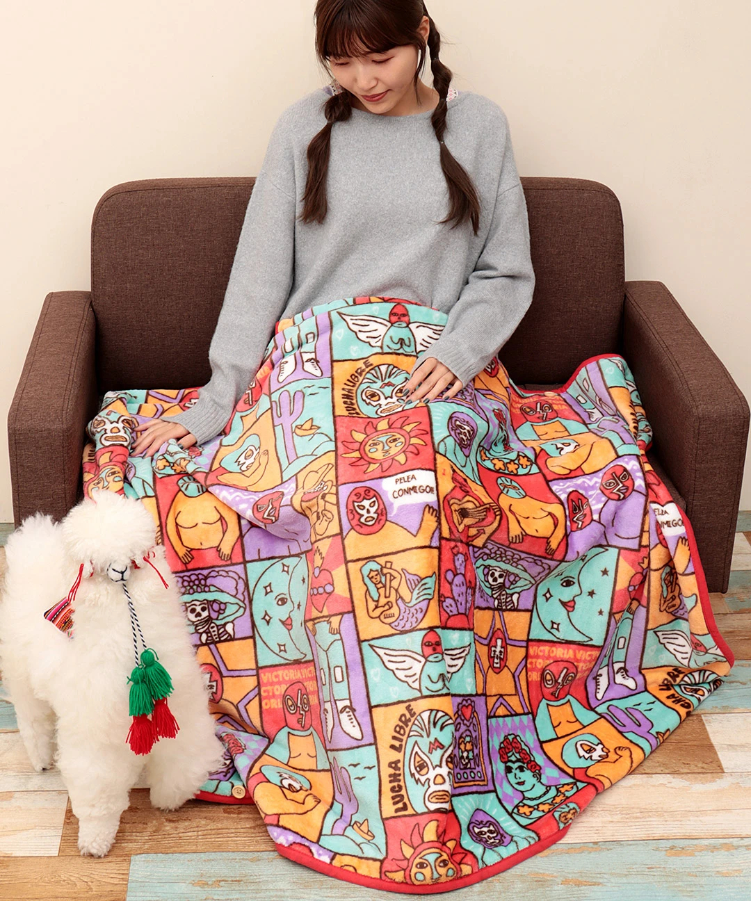 ルチャブランケットM / ブランケット | エスニックファッション＆雑貨