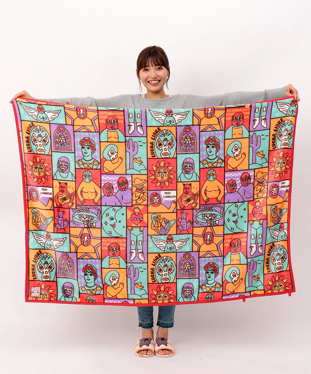 ルチャブランケットM / ブランケット | エスニックファッション＆雑貨