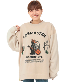 チチカカ |COBMASTER コラボ ギタークマプリントプルオーバー