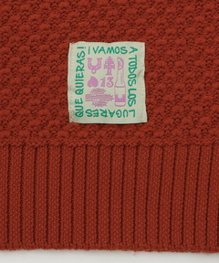 チチカカ |軽量編み柄ニットパーカー