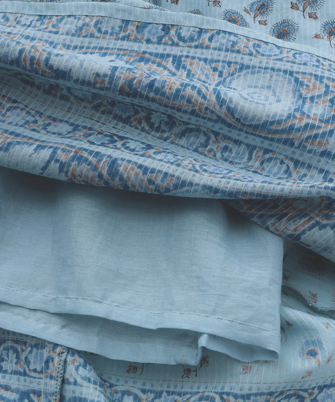 エコフレンドリーダイ フロルブロックプリントワンピース