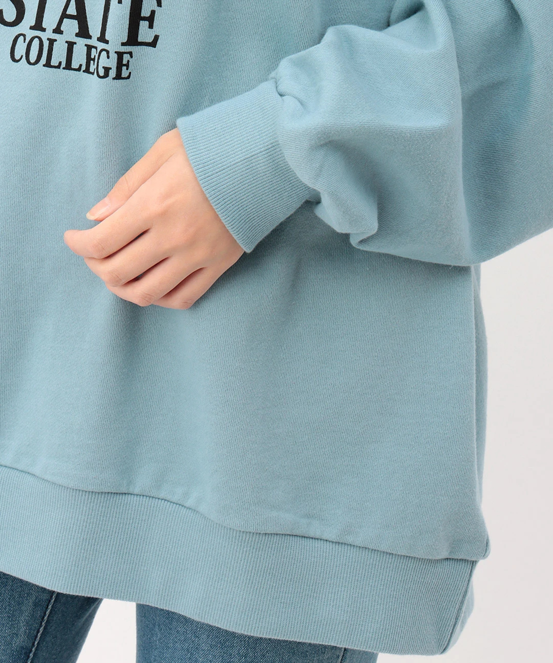 サンフェイスロゴプリントプルオーバー / スウェット・パーカー