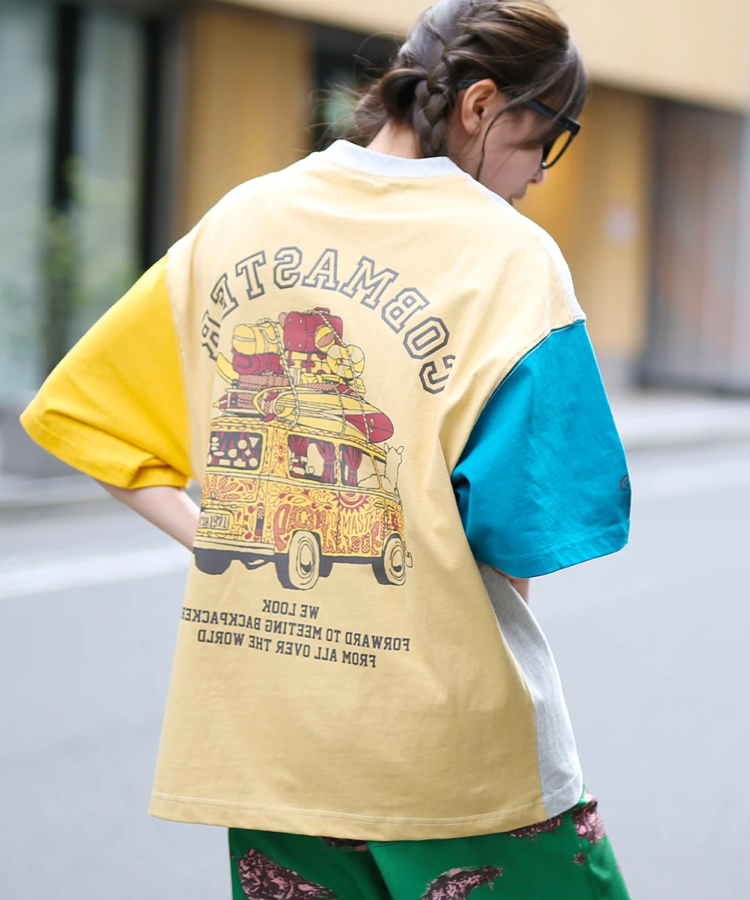 COBMASTER コラボ バス両面プリントTシャツ / Tシャツ