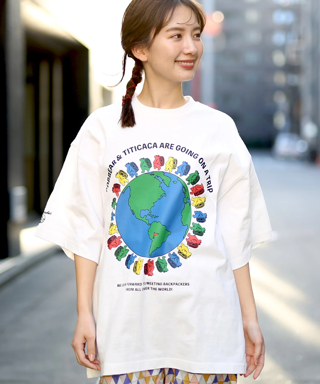 COBMASTER コラボ ワールドサークルベアーTシャツ / Tシャツ