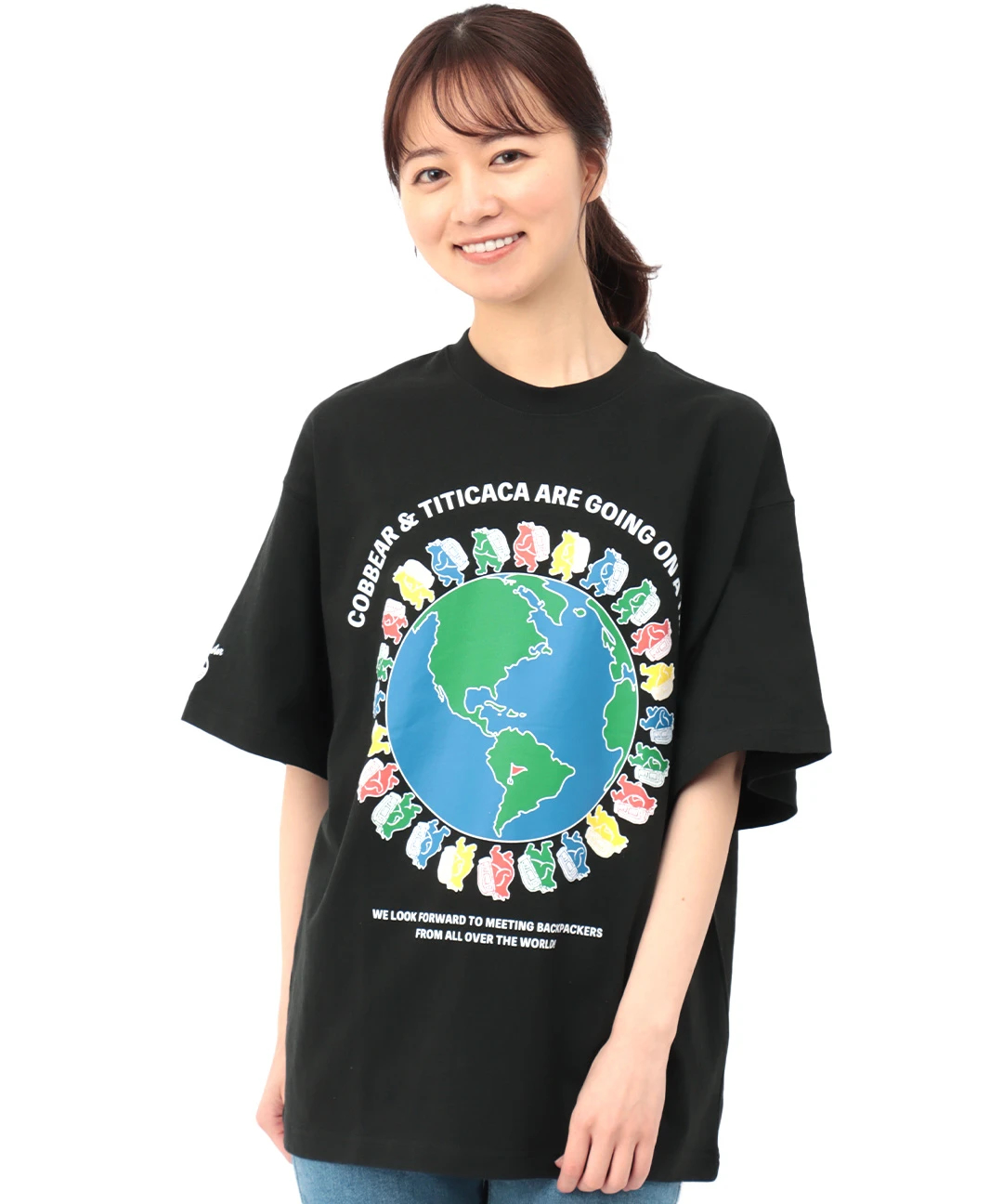 COBMASTER コラボ ワールドサークルベアーTシャツ / Tシャツ