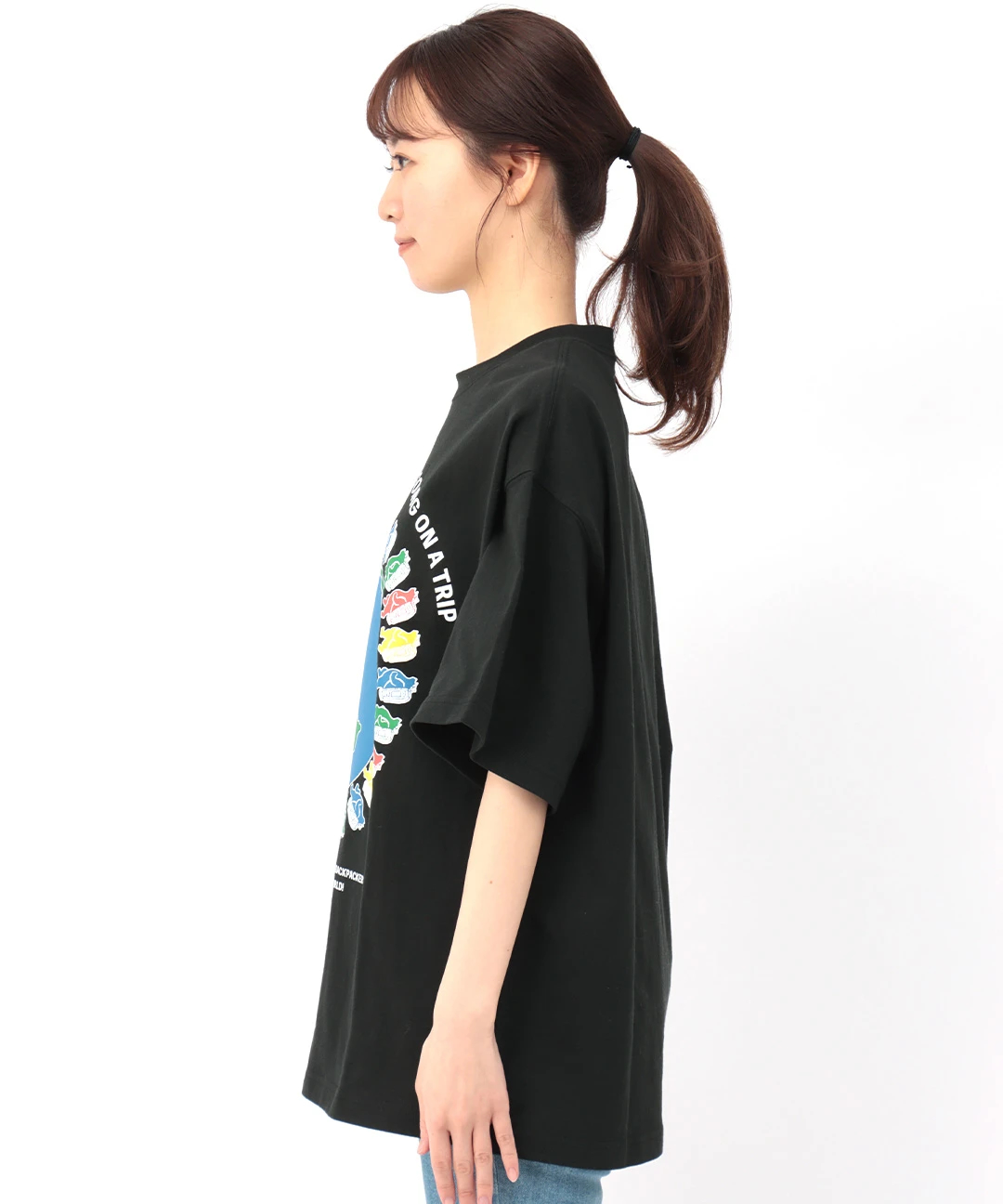 【即購入可能】theredthread S print tops charm THEREDTHREAD / ザレッドスレッド】S print tops charm