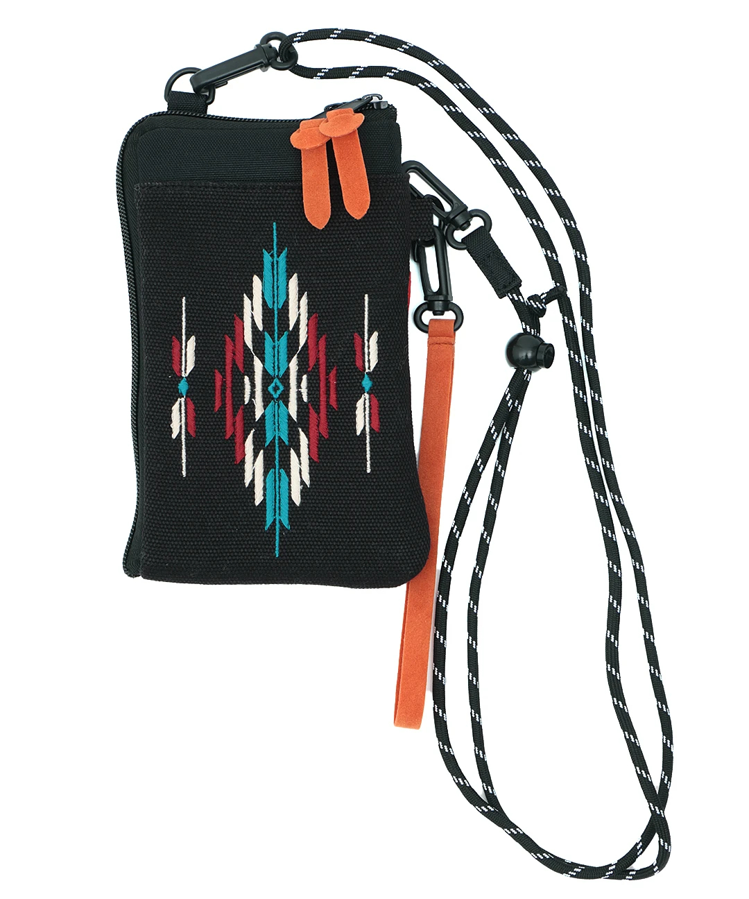 モチーフ刺繍スマホショルダーポーチ / ポーチ | エスニック