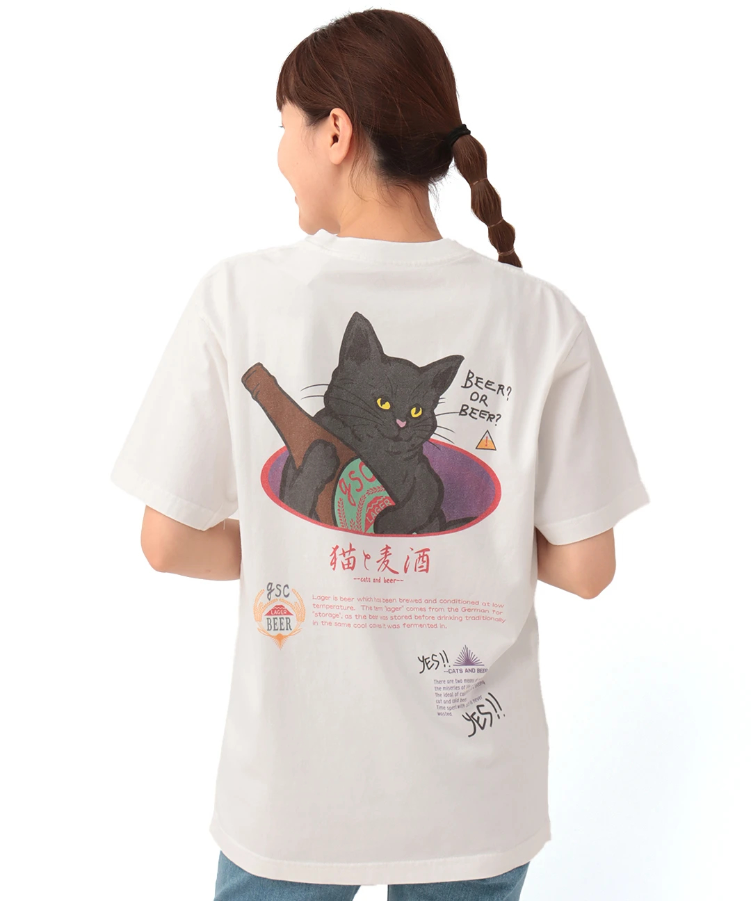 最終値下げ CHOPOVA LOWENA 25SS猫イラスト 半袖Tシャツ CAT CONSORT SHORT SLEEVE MESH TOP（Tシャツ/カットソー