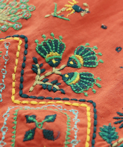 チチカカ |インディアンフラワー刺繍ブラウス