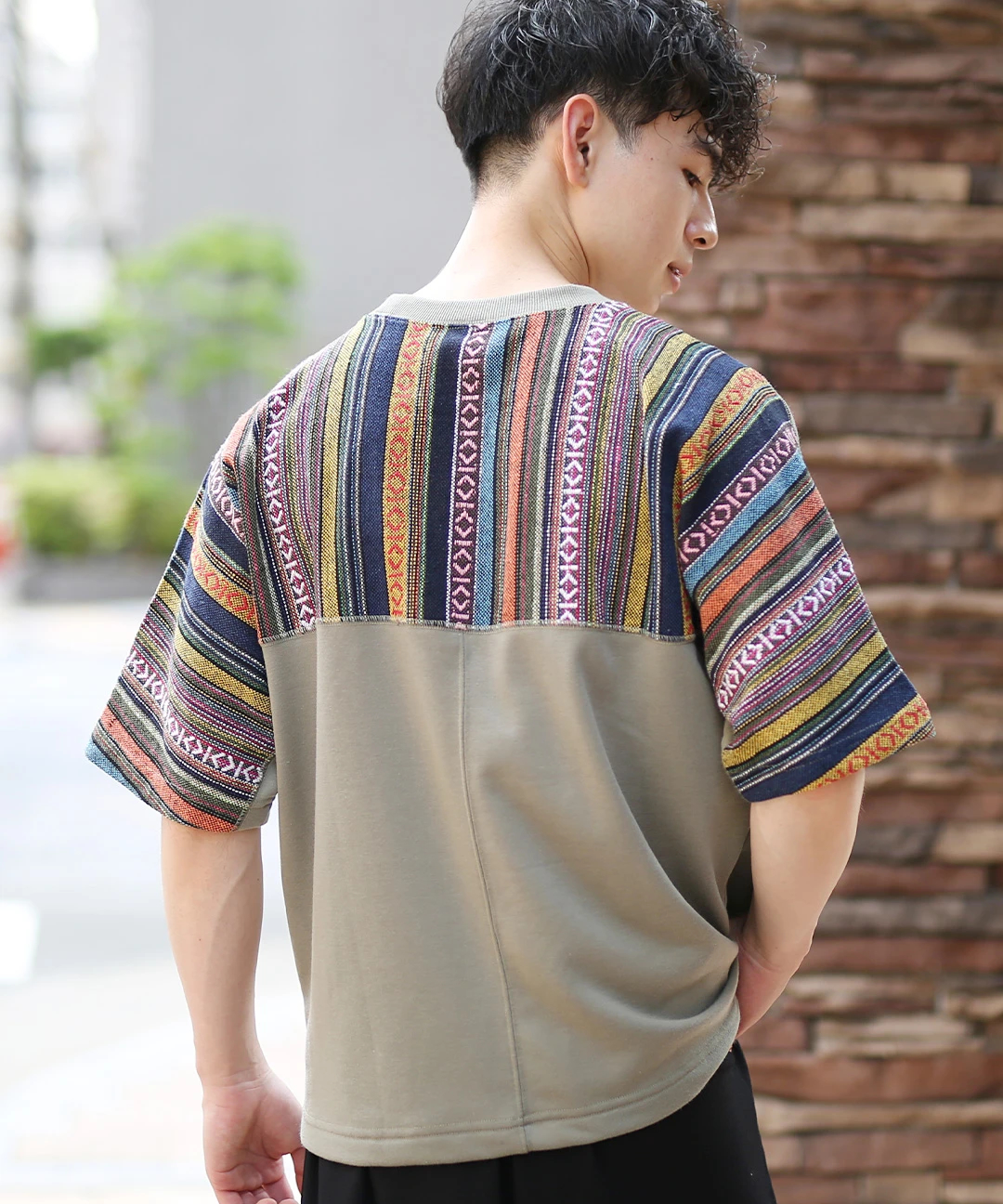 ジャカードヨークTシャツ / Tシャツ・カットソー | エスニック