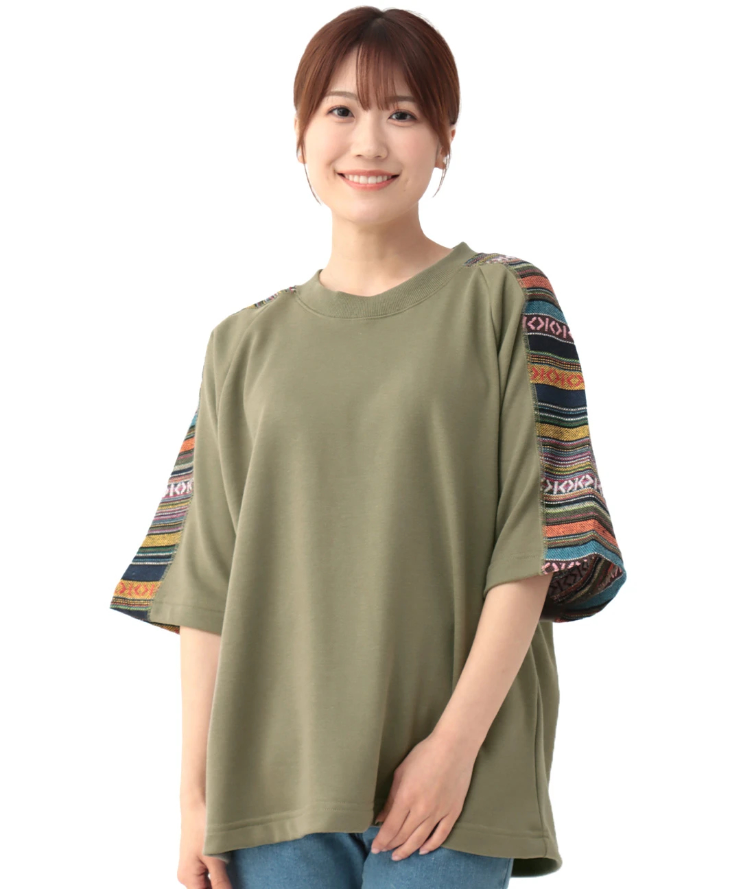 ジャカードヨークTシャツ / Tシャツ・カットソー | エスニック