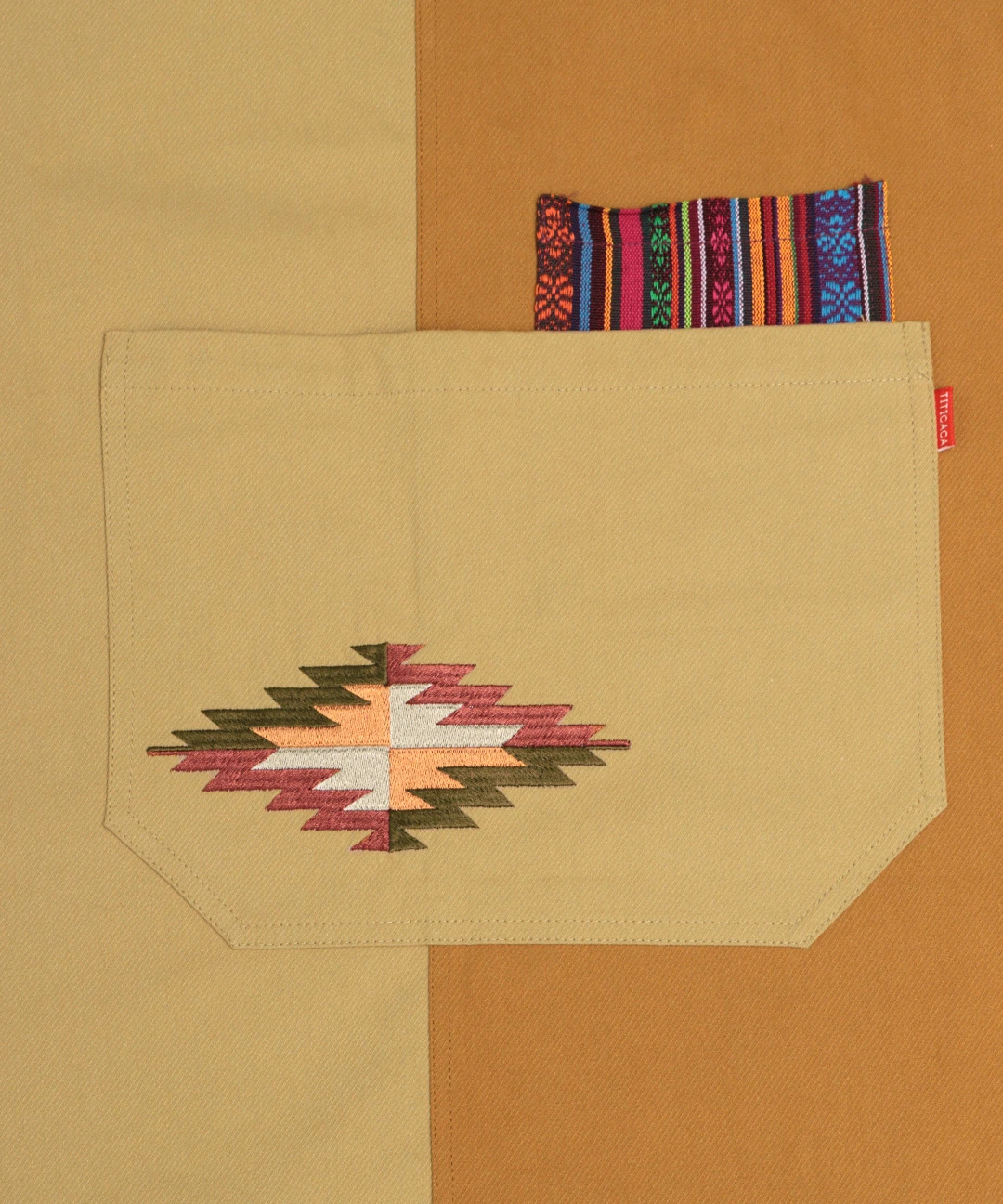 ネイティブ刺繍エプロン / エプロン | エスニックファッション