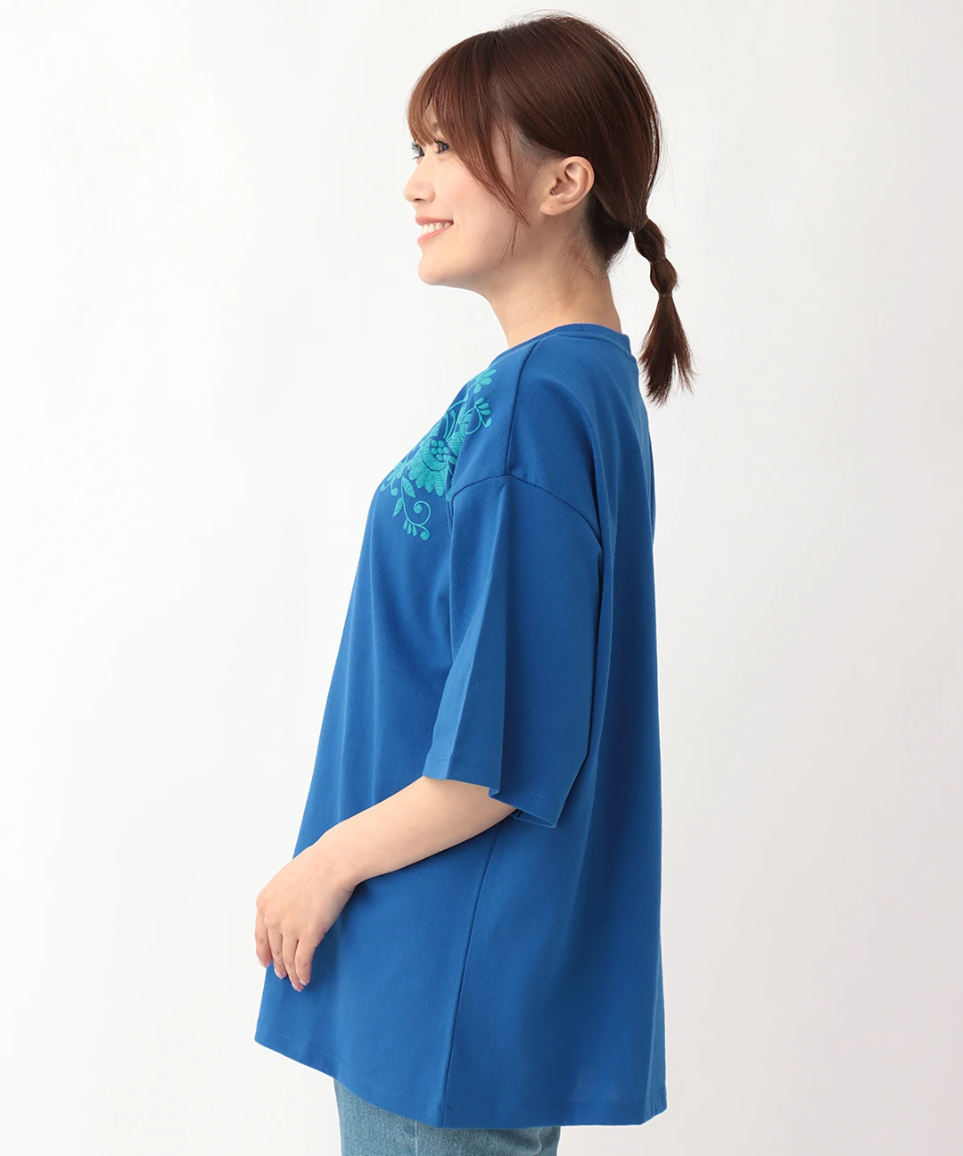 花プクプリントTシャツ / Tシャツ・カットソー | エスニック