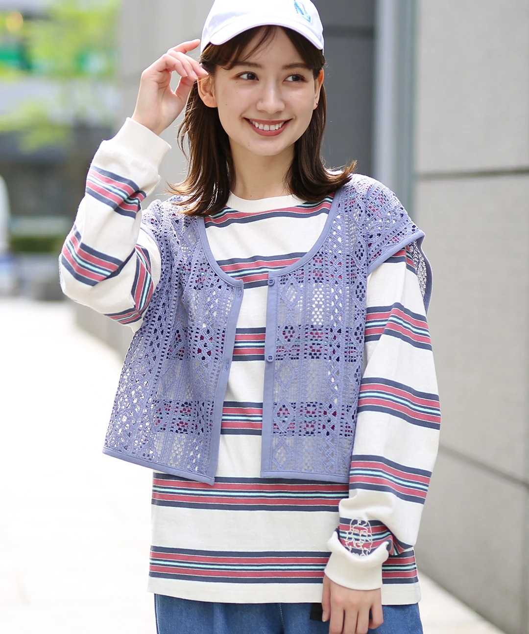 レースベスト×Tシャツセット / Tシャツ・カットソー