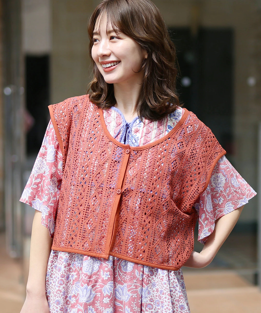 レースベスト×Tシャツセット / Tシャツ・カットソー