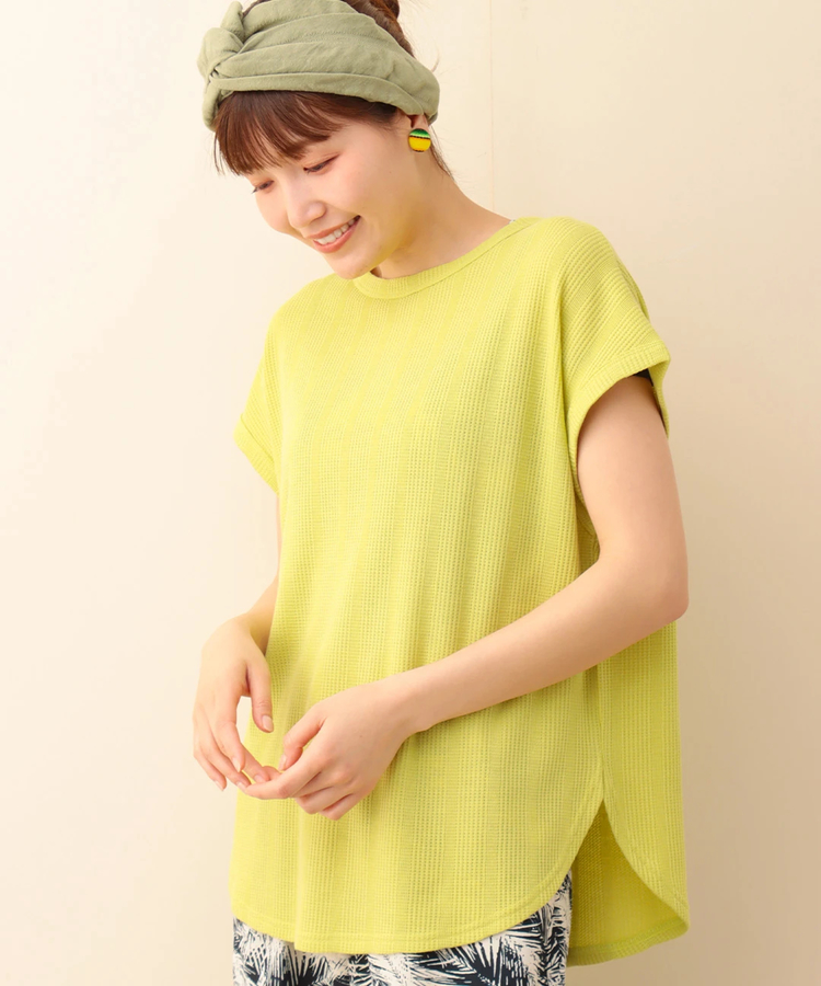 チチカカ |ランダムワッフルワンポイントプルオーバー