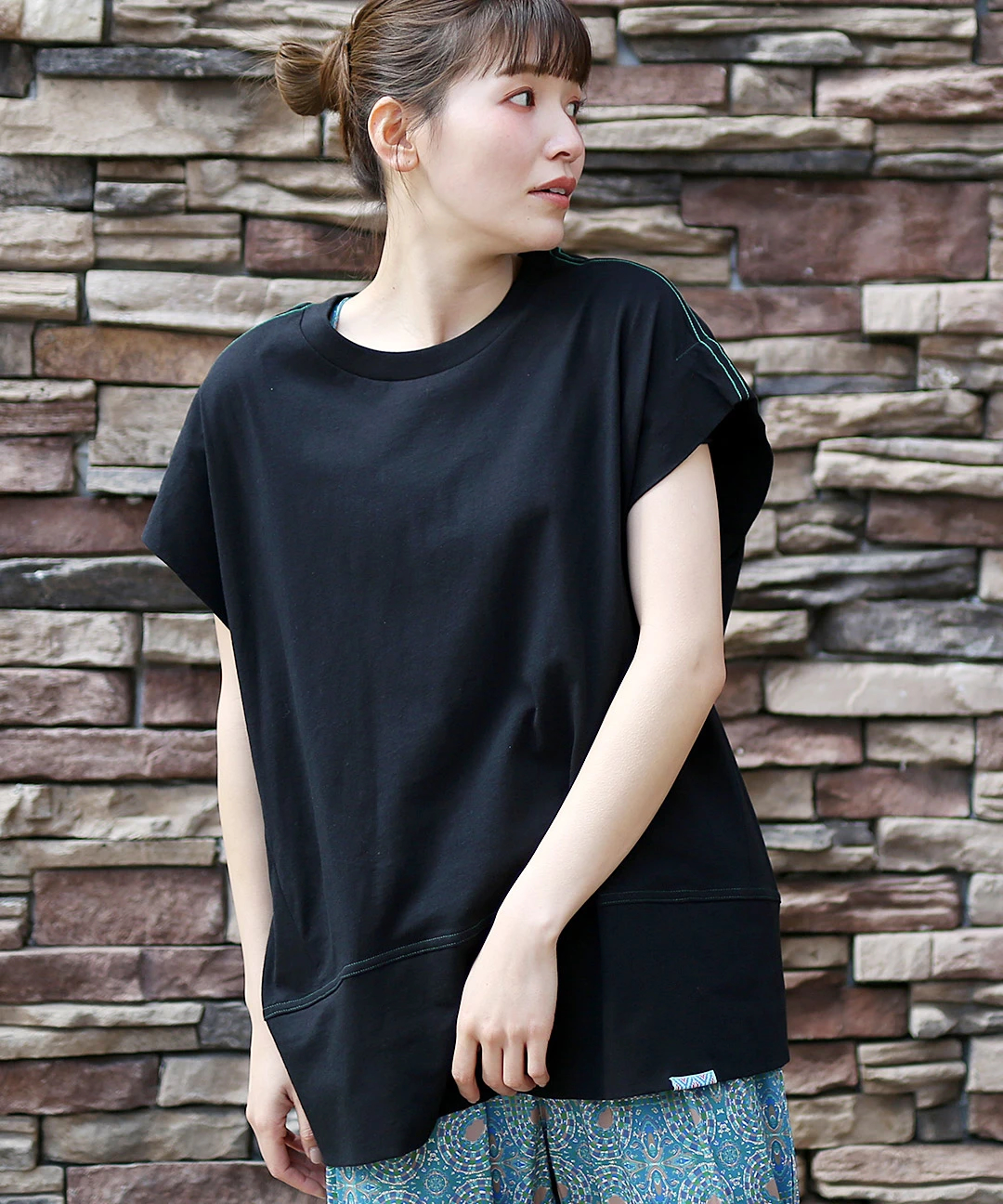 うさと USAATO 手織り 手紡ぎ 天然草木染め フレアプルオーバー/インディゴ ブルー カットソー Tシャツ 半袖 平織り【2400014487848】 うさと（ファッション）のおすすめ人気商品一覧 通販 - Yahoo